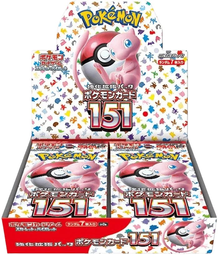 Pokemon TCG: Japanese Pokémon Card 151 - Booster Box