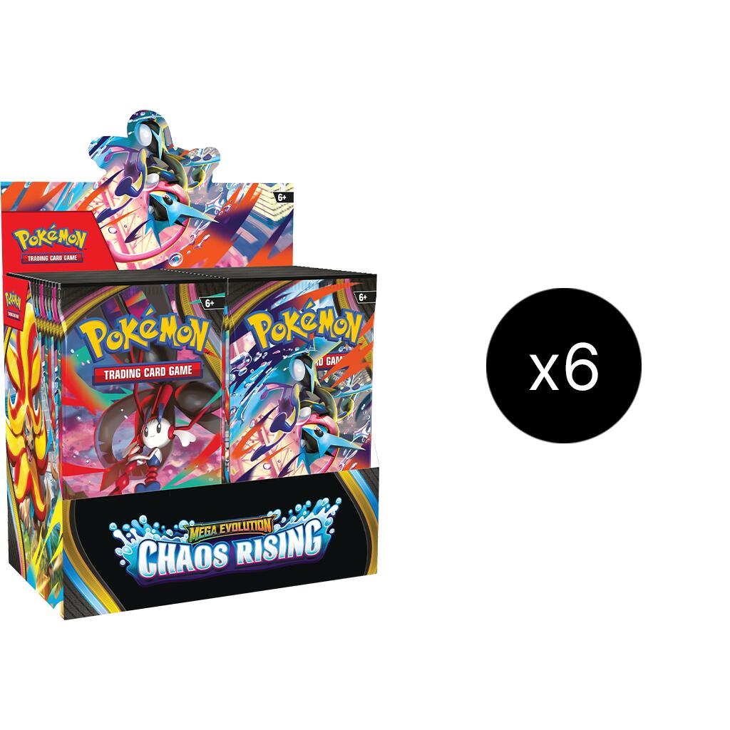 Pokemon TCG: Mega Evolution: Chaos Rising Booster Box Case