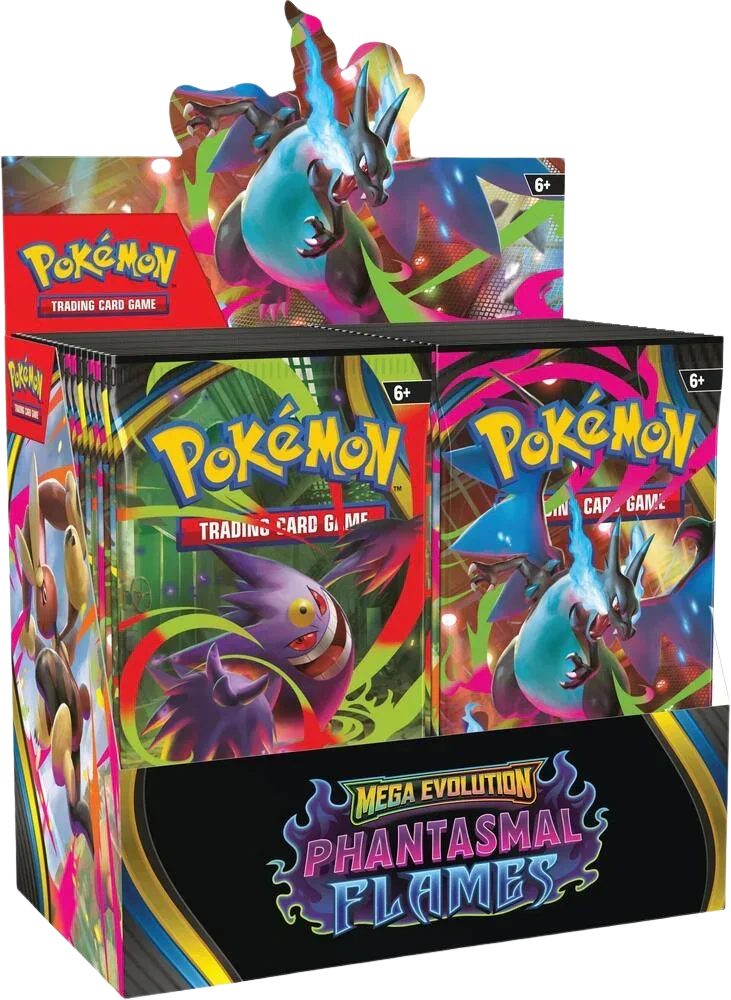 Pokemon TCG: Mega Evolution: Phantasmal Flames - Booster Box