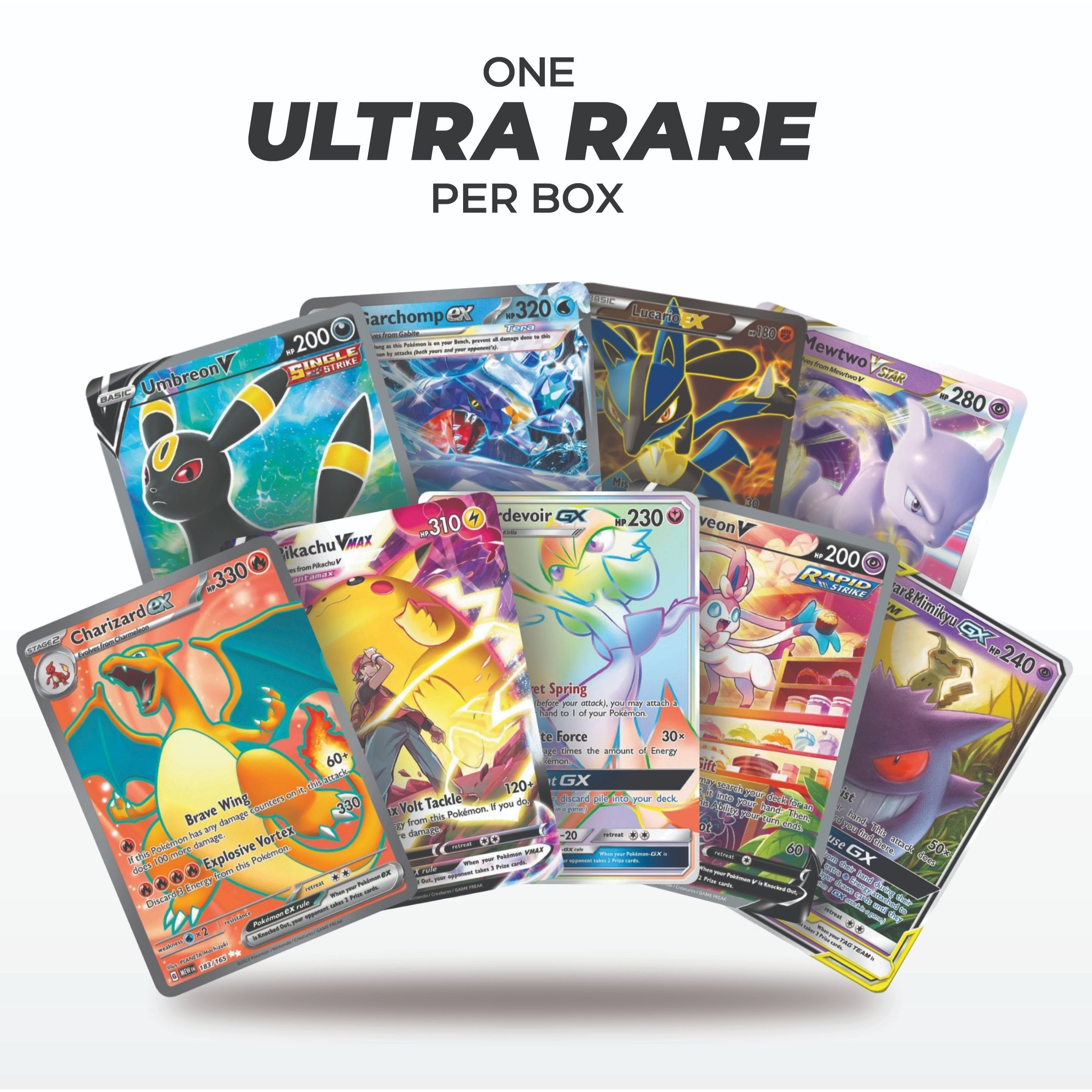 Pokemon TCG: Ultra Rare Battle Bundle – 100+ Cards Guaranteed