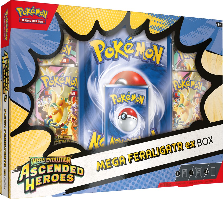 Pokemon TCG: Mega Evolution: Ascended Heroes - Mega ex Box