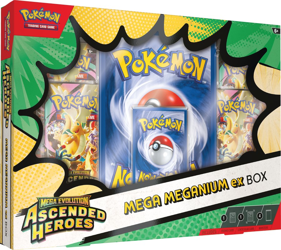 Pokemon TCG: Mega Evolution: Ascended Heroes - Mega ex Box