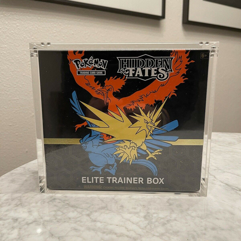 Premium Pokémon Elite Trainer Box Protective Display Acrylic Case