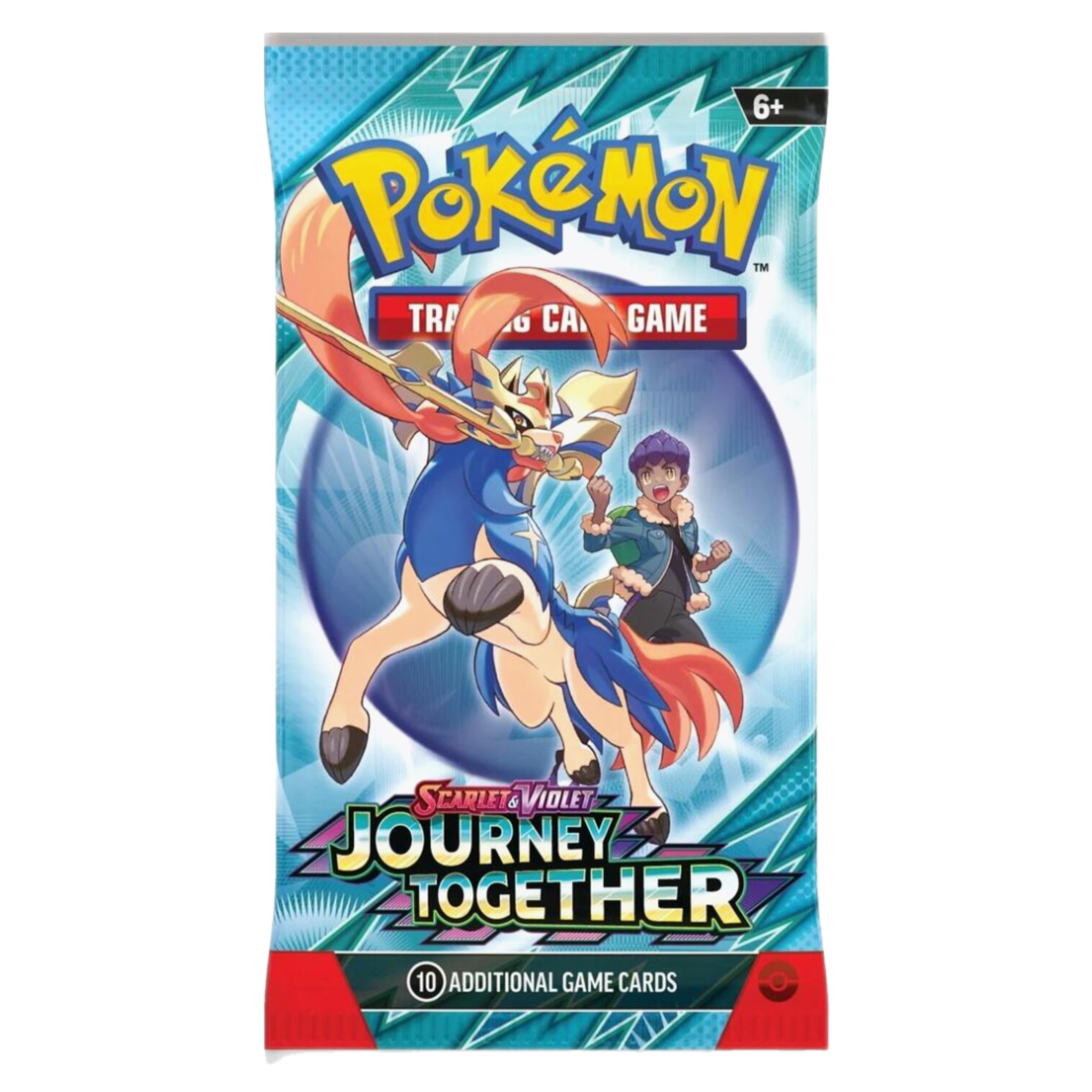 Pokemon TCG: Journey Together Booster Pack (10 cards)