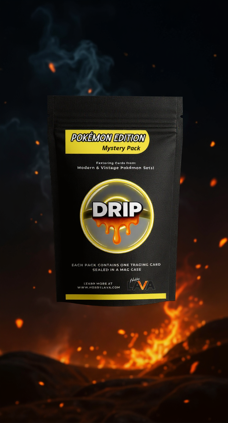 Pokemon TCG: Mystery Drip Pack - Guaranteed Premium Sealed Card in Mag Case!