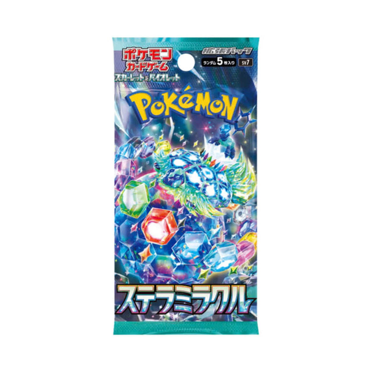 Pokemon TCG: Stellar Miracle SV7 Booster Pack - Japanese Scarlet & Violet