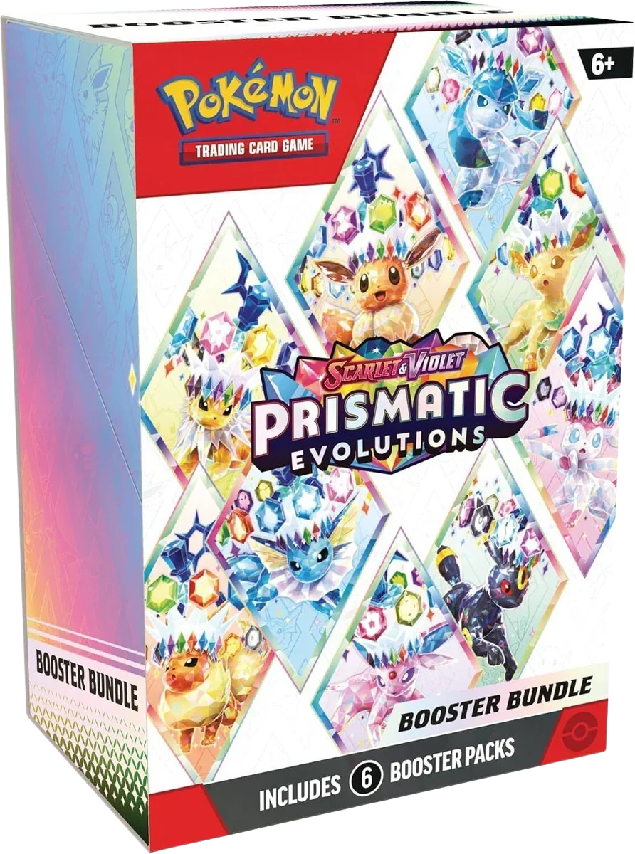 Pokemon TCG: Scarlet & Violet: Prismatic Evolutions - Booster Bundle