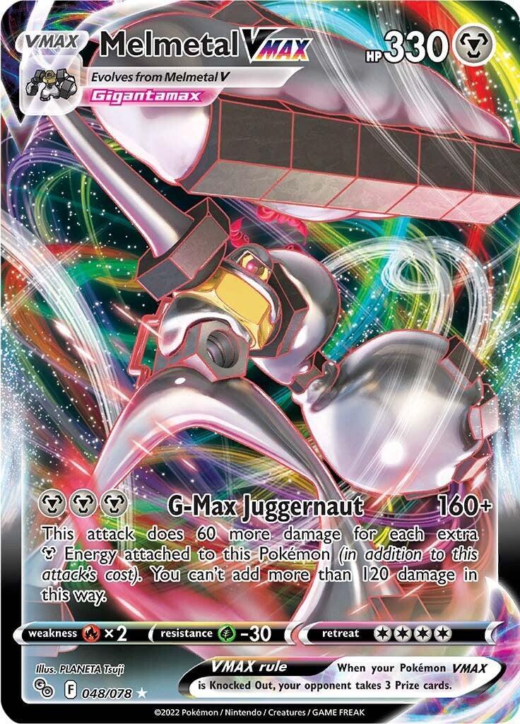 Pokemon TCG: Single: Melmetal VMAX (048/078) Pokémon GO