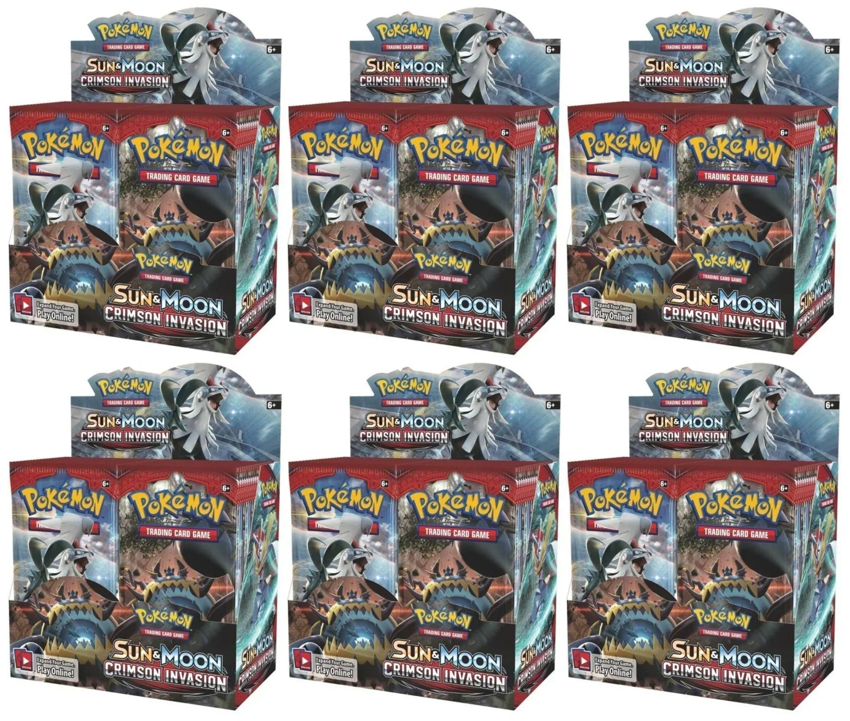 Pokemon TCG: Sun & Moon: Crimson Invasion - Booster Case