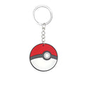 Metal Pokeball Keychain