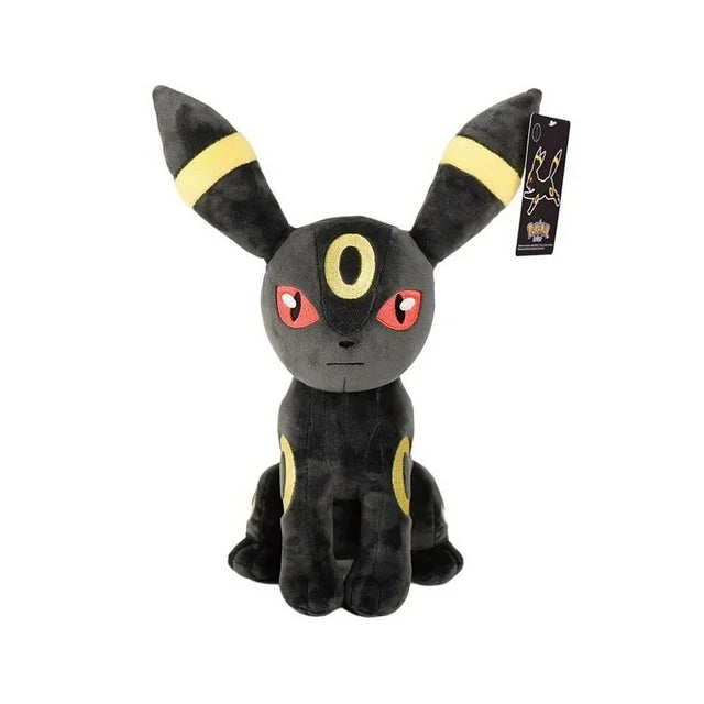 Pokemon Umbreon Character Plush 10 Inch Cuddly Toy, Black