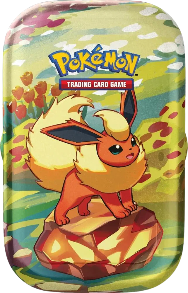 Pokemon TCG: Scarlet & Violet: Prismatic Evolutions Mini Tin (Flareon)