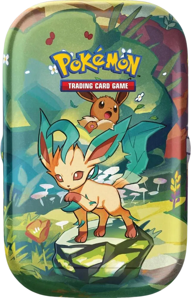 Pokemon TCG: Scarlet & Violet: Prismatic Evolutions Mini Tin (Leafeon)