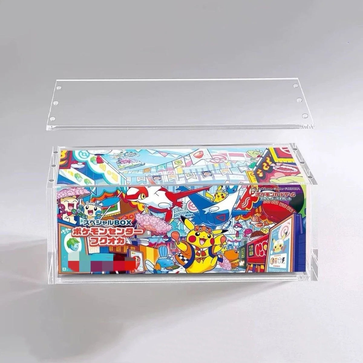 Premium Pokémon Center Japanese Special Box Protective Display Acrylic Case