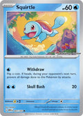 Pokemon TCG: Single: Squirtle (007/165) (Pokemon Center Exclusive) [Scarlet & Violet: Black Star Promos]